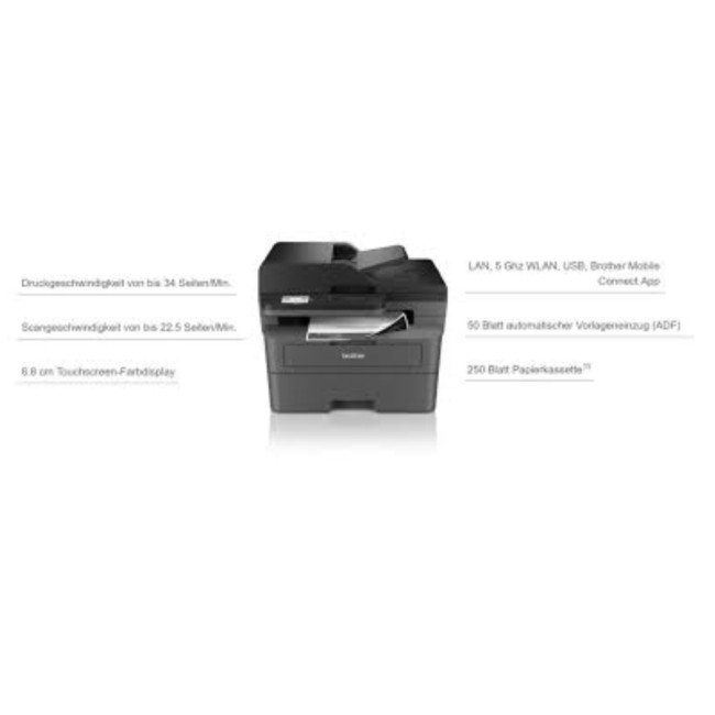 Brother MFC-L2860DW A4 1200 x 1200 dpi Multifunction Mono Laser Printer