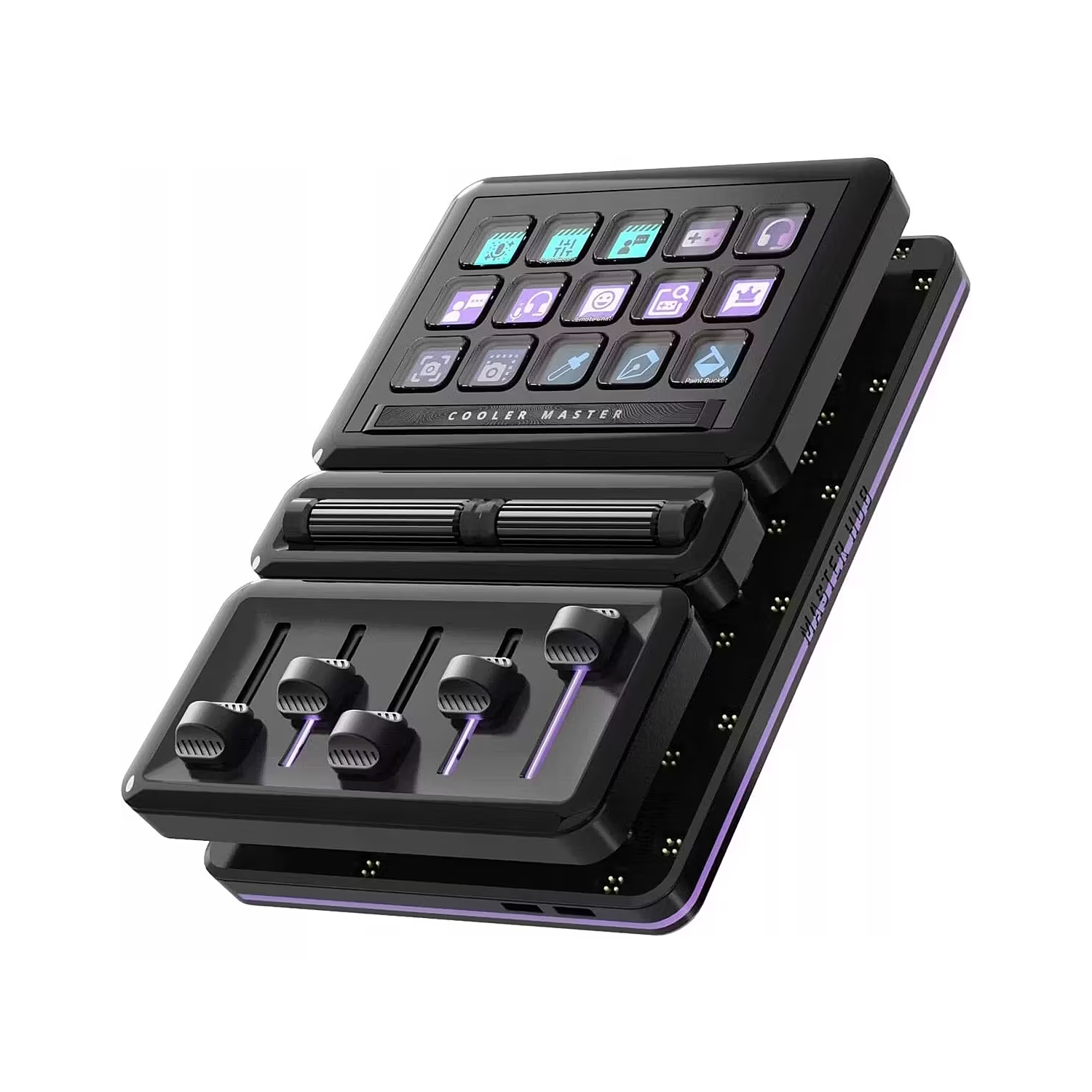 Cooler Master MasterHUB Fully Modular Controller Stream Kit - Black