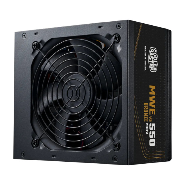 Cooler Master MWE 550 V3 230V 550W ATX 3.1 80 PLUS Bronze PSU Power Supply