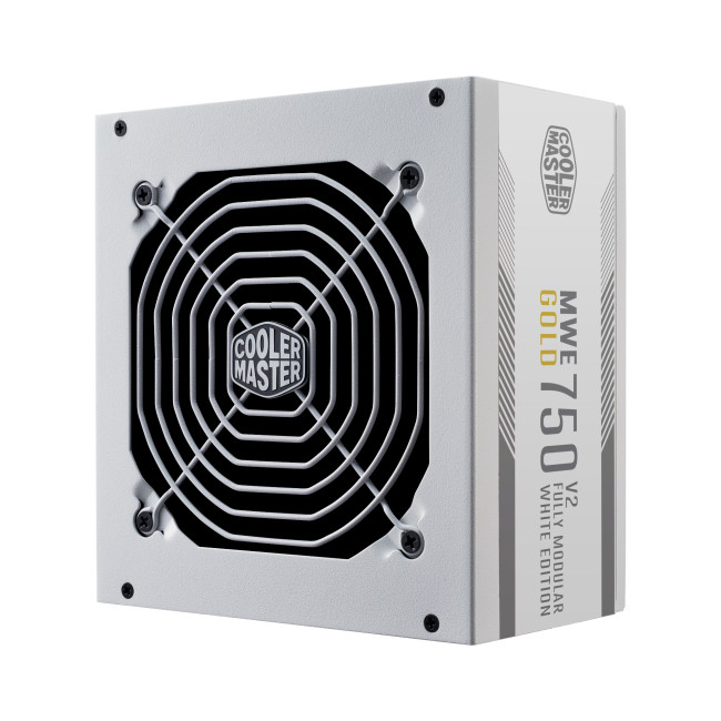 Cooler Master MWE Gold 750 V2 750W ATX 3.1 80 PLUS Gold PSU Power Supply - White