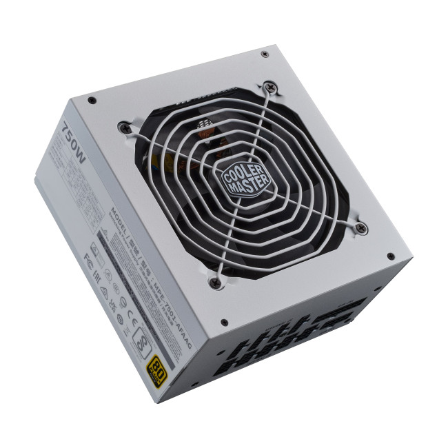 Cooler Master MWE Gold 750 V2 750W ATX 3.1 80 PLUS Gold PSU Power Supply - White