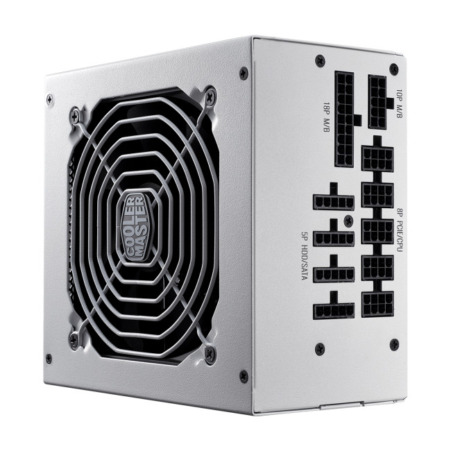 Cooler Master MWE Gold 850 V2 850W ATX 3.1 80 PLUS Gold PSU Power Supply - White