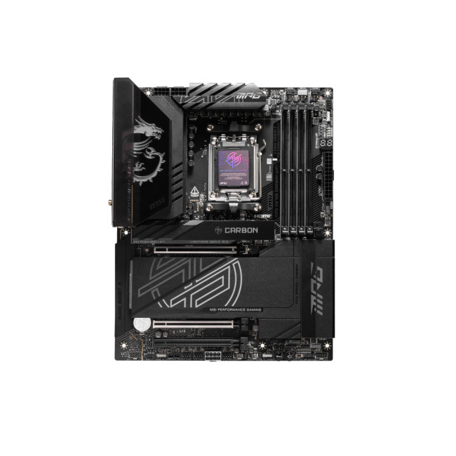 MSI MPG X870E CARBON WIFI AM5 PCIe 4.0 (x16) Motherboard