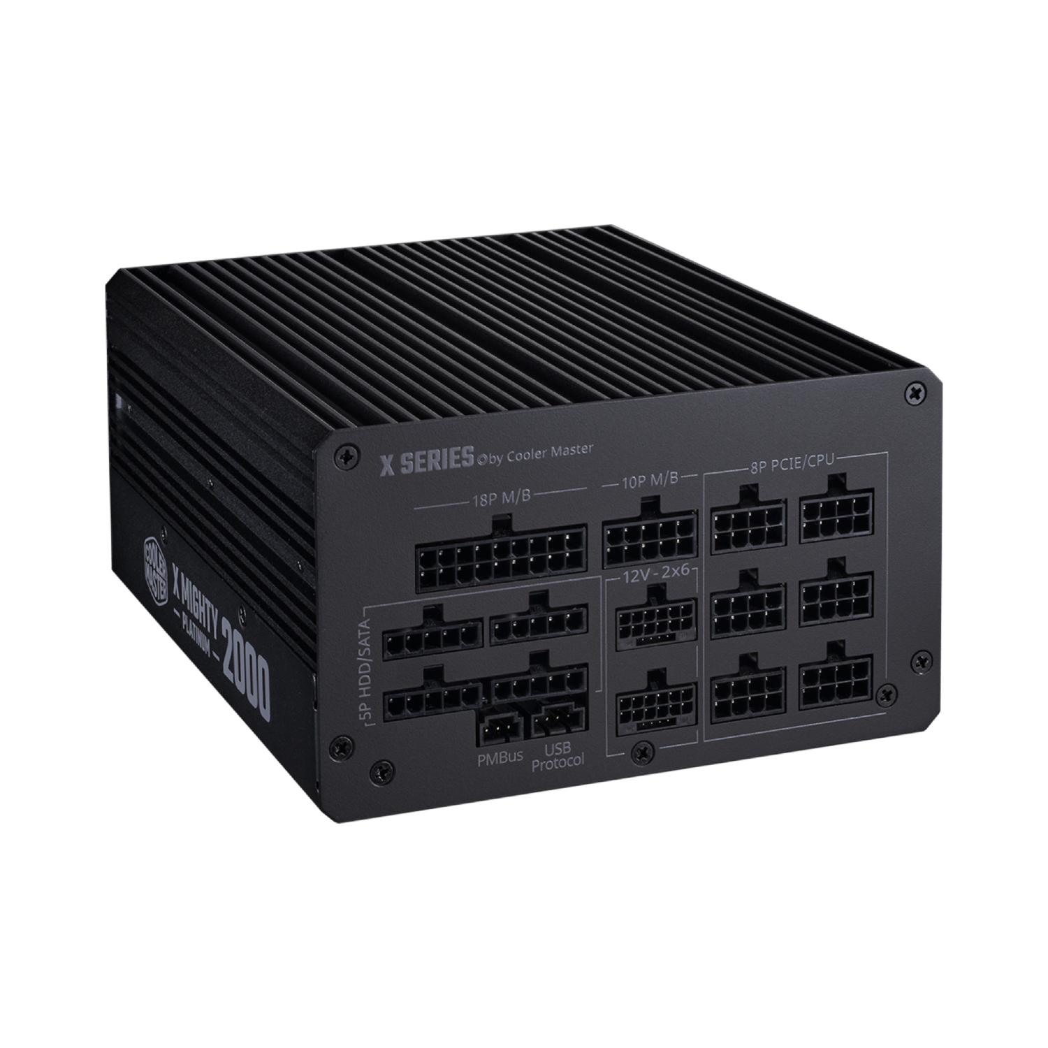Cooler Master X Mighty 2000W 80+ Plat Fully Mod ATX Power Supply