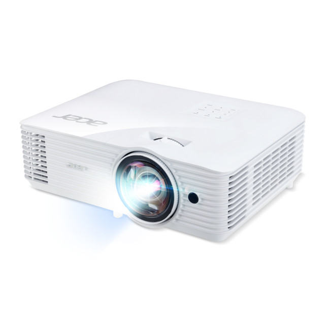 Acer S1386WHn WXGA (1280x800) Short Throw 3,600 ANSI Lumens Wireless projector with speakers