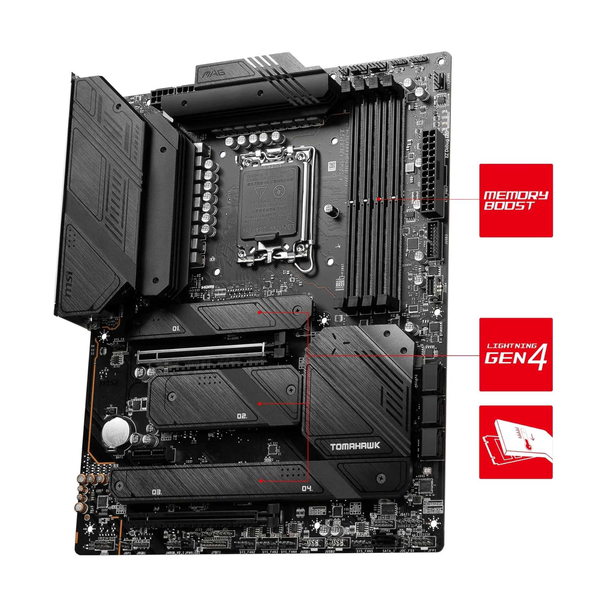 MSI MAG Z790 TOMAHAWK WIFI ATX: MAG Z790 TOMAHAWK WIFI