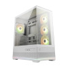 MSI MAG PANO 110R PZ ARGB Tempered Glass Mid Tower Gaming PC Case - White