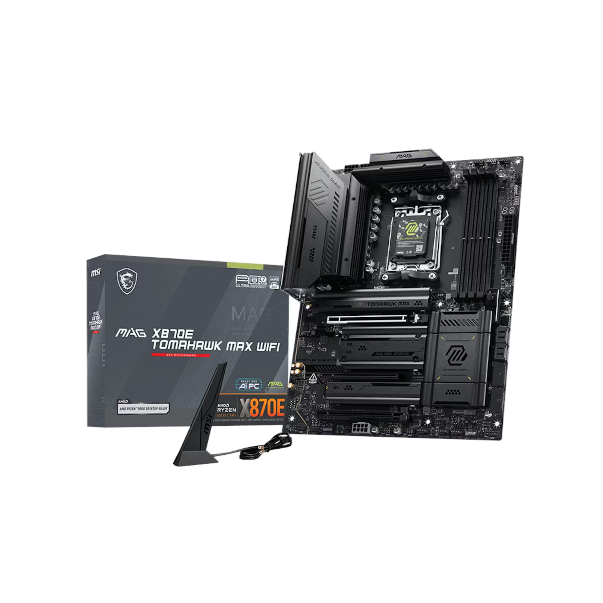 MSI MAG X870E TOMAHAWK MAX WIFI DDR5 Socket AM5 ATX motherboard