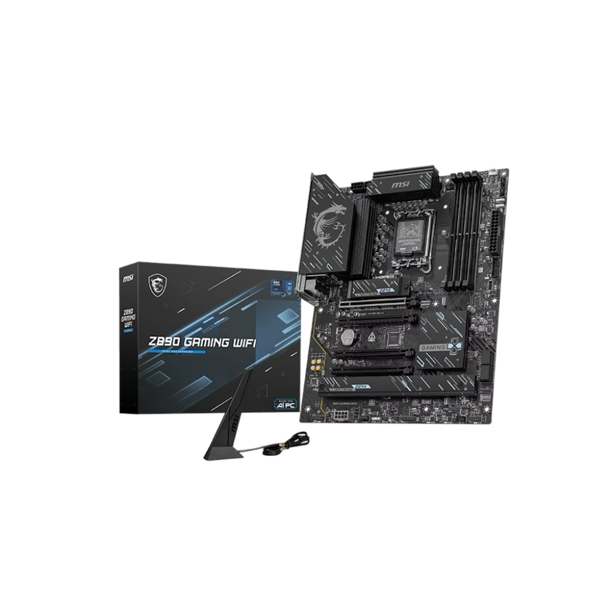 MSI Z890 GAMING WIFI DDR5 LGA 1851 ATX motherboard