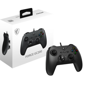 MSI FORCE GC200 Wired Gaming Controller - Black