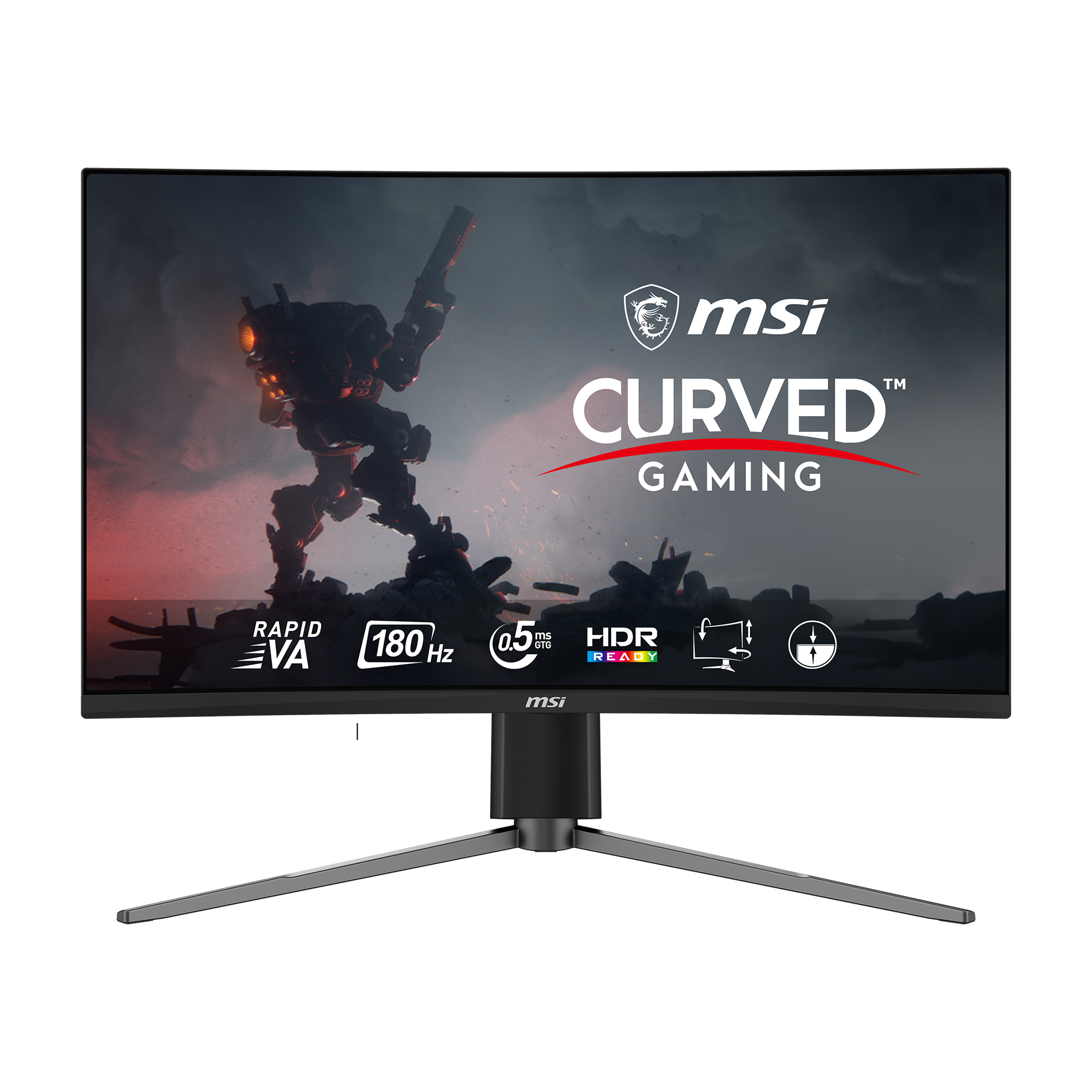 Refurbished MSI MAG 27CQ6F 27" Quad HD 180Hz 0.5ms Curved Gaming Monitor