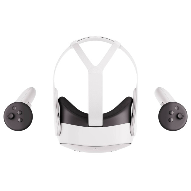 Refurbished Meta Quest 3S 4K 256GB All-in-One VR Headset with Controller Max Screen 6.3" - White