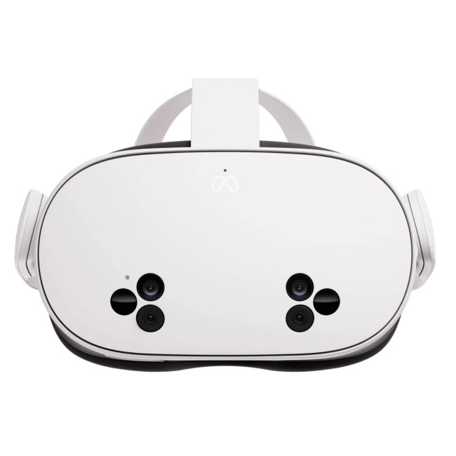 Refurbished Meta Quest 3S 4K 256GB All-in-One VR Headset with Controller Max Screen 6.3" - White