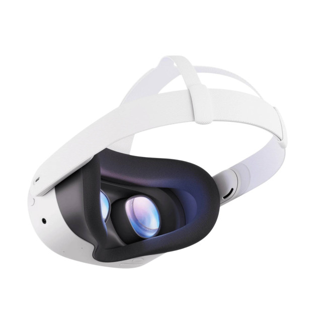 Refurbished Meta Quest 3S 4K 256GB All-in-One VR Headset with Controller Max Screen 6.3" - White