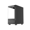 1st Player MIKU Mi2-A Tempered Glass Mid Tower Gaming Case - Black