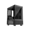 1st Player MIKU Mi2-A Tempered Glass Mid Tower Gaming Case - Black