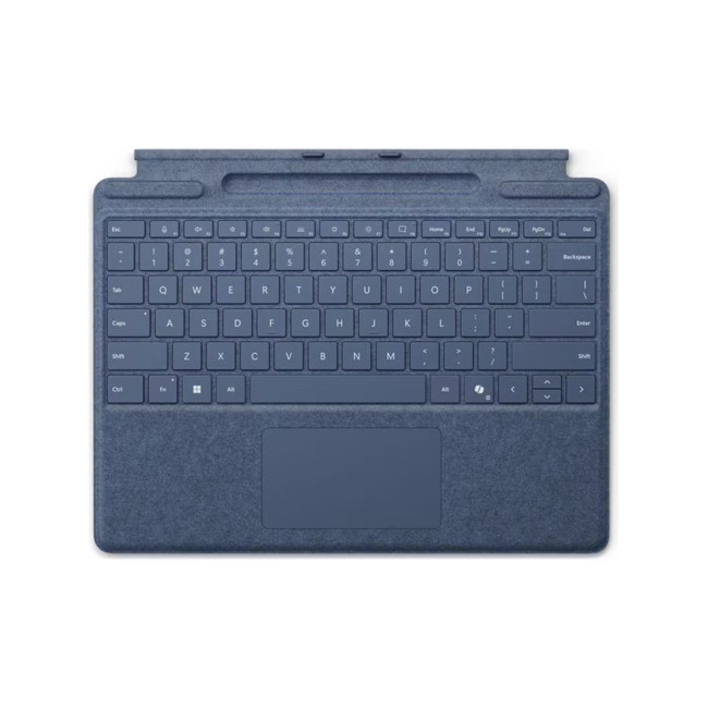 Microsoft Surface Pro Signature Typecover Keyboard with Slim Pen Storage Sapphire