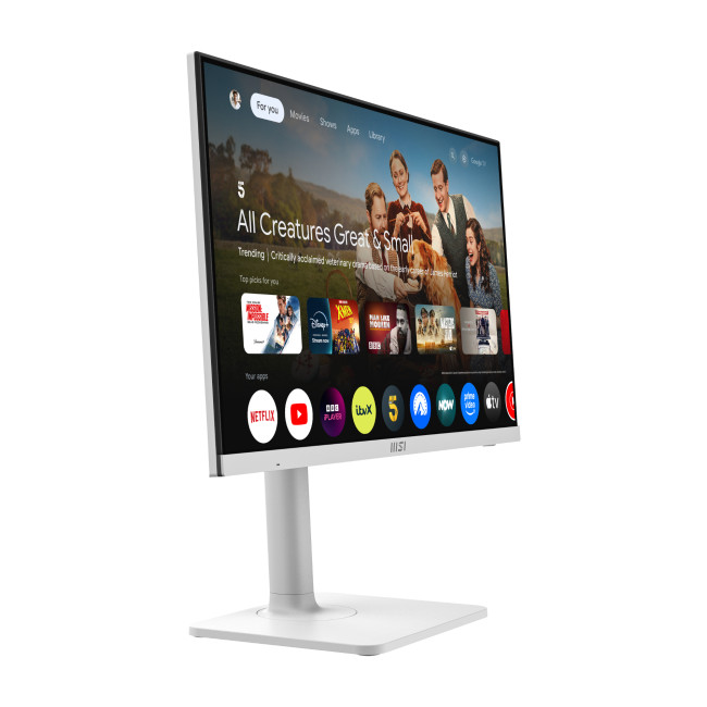 MSI Modern MD272UPSW 27" IPS UHD 4K USB-C Google TV Smart Monitor