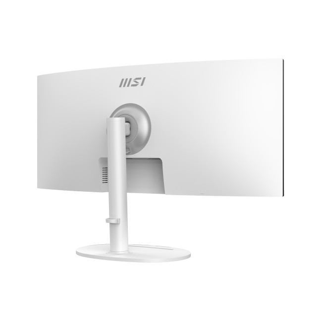 MSI Modern MD342CQPW 34" Curved Ultra-Wide QHD 120Hz 1ms USB-C Height Adjustable Monitor