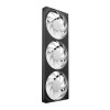 NZXT F420 RGB Core 140mm Pc Case Fans Black Triple Pack