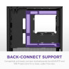 NZXT H3 Flow Tempered Glass Micro-ATX Gaming PC Case Black