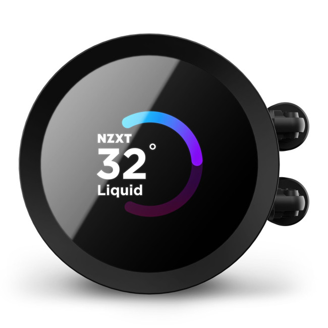 NZXT KRAKEN 280 RGB (2023) Intel/AMD AIO CPU Water Cooler w/ 1.54" LCD - Black