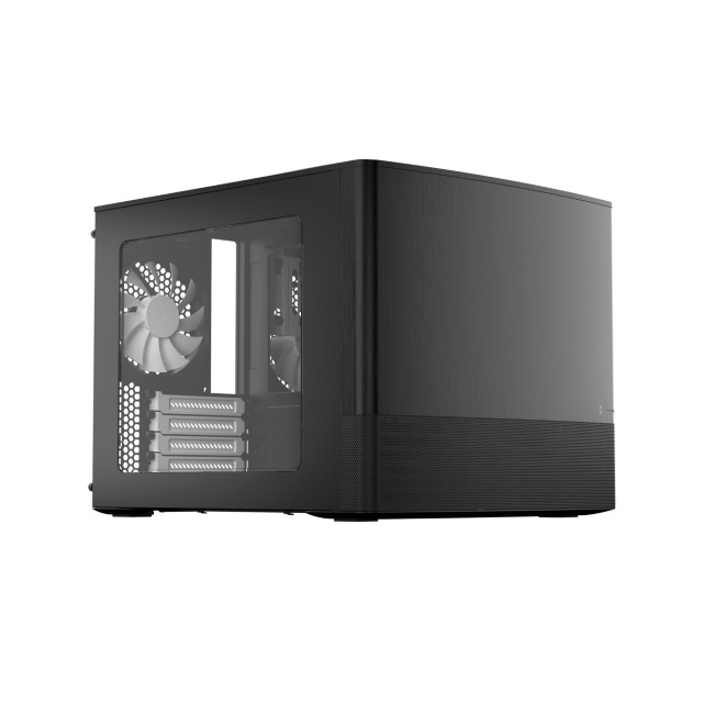 Fractal Design NODE 804 Black microATX Cube PC Case