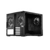 Fractal Design NODE 804 Black microATX Cube PC Case