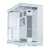Lian Li O11 Dynamic EVO RGB Tempered Glass Mid Tower Gaming PC Case - White