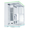 Lian Li O11 Dynamic EVO RGB Tempered Glass Mid Tower Gaming PC Case - White