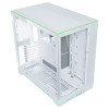 Lian Li O11 Dynamic EVO RGB Tempered Glass Mid Tower Gaming PC Case - White