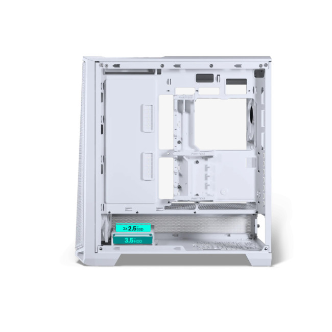 Phanteks Eclipse G400A RGB Tempered Glass Mid Tower Gaming PC Case - White