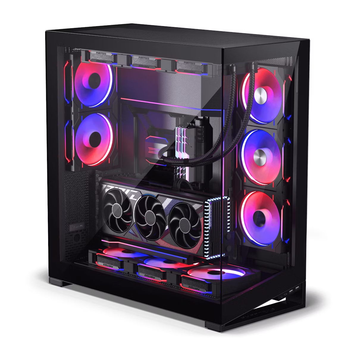 PHANTEKS PC ケース　AMD RYZEN 9 用　pcケース Phanteks NV9 MKII ATX Tempered Glass PC Case