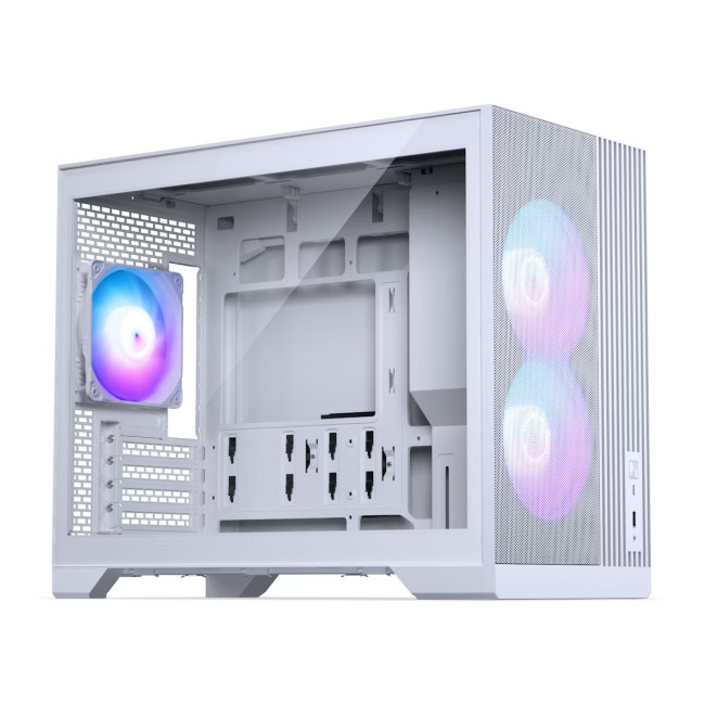 Phanteks XT M3 M25 Tempered Glass Micro ATX PC Case - White