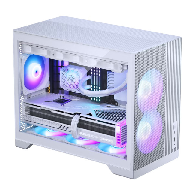 Phanteks XT M3 M25 Tempered Glass Micro ATX PC Case - White