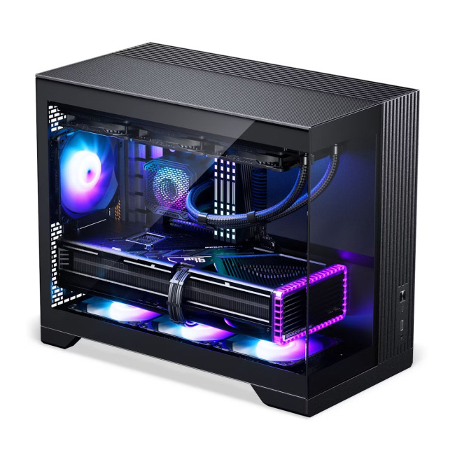 Phanteks XT V3 Tempered Glass Micro ATX PC Case - Black