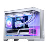 Phanteks XT V3 Tempered Glass Micro ATX PC Case - White