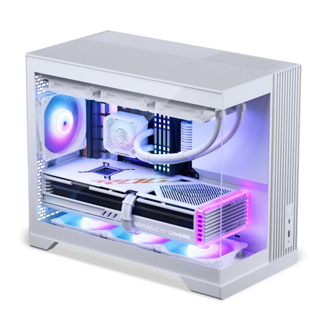 Phanteks XT V3 Tempered Glass Micro ATX PC Case - White
