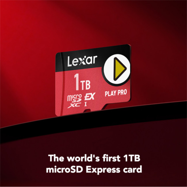 Lexar PLAY PRO 1TB microSDXC Express7.1 Nintendo Switch 2 Memory Card