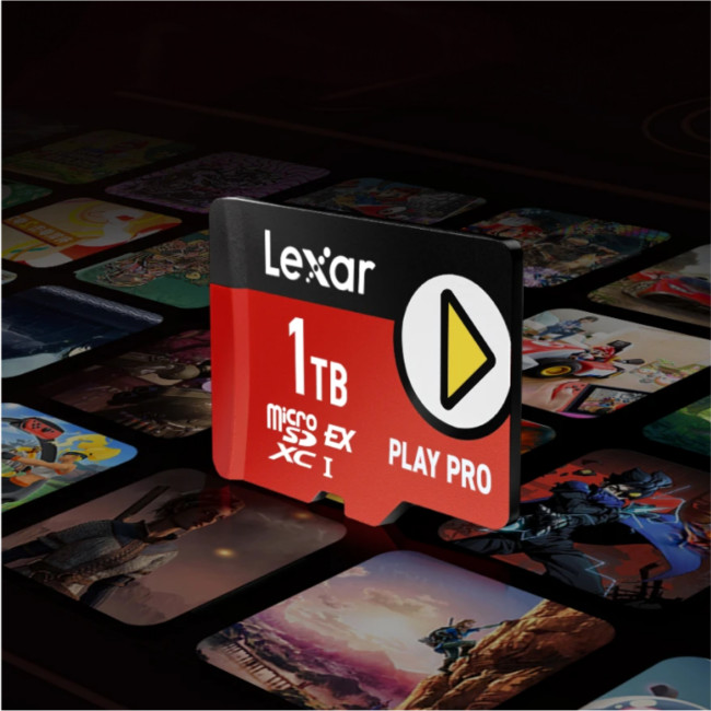 Lexar PLAY PRO 1TB microSDXC Express7.1 Nintendo Switch 2 Memory Card