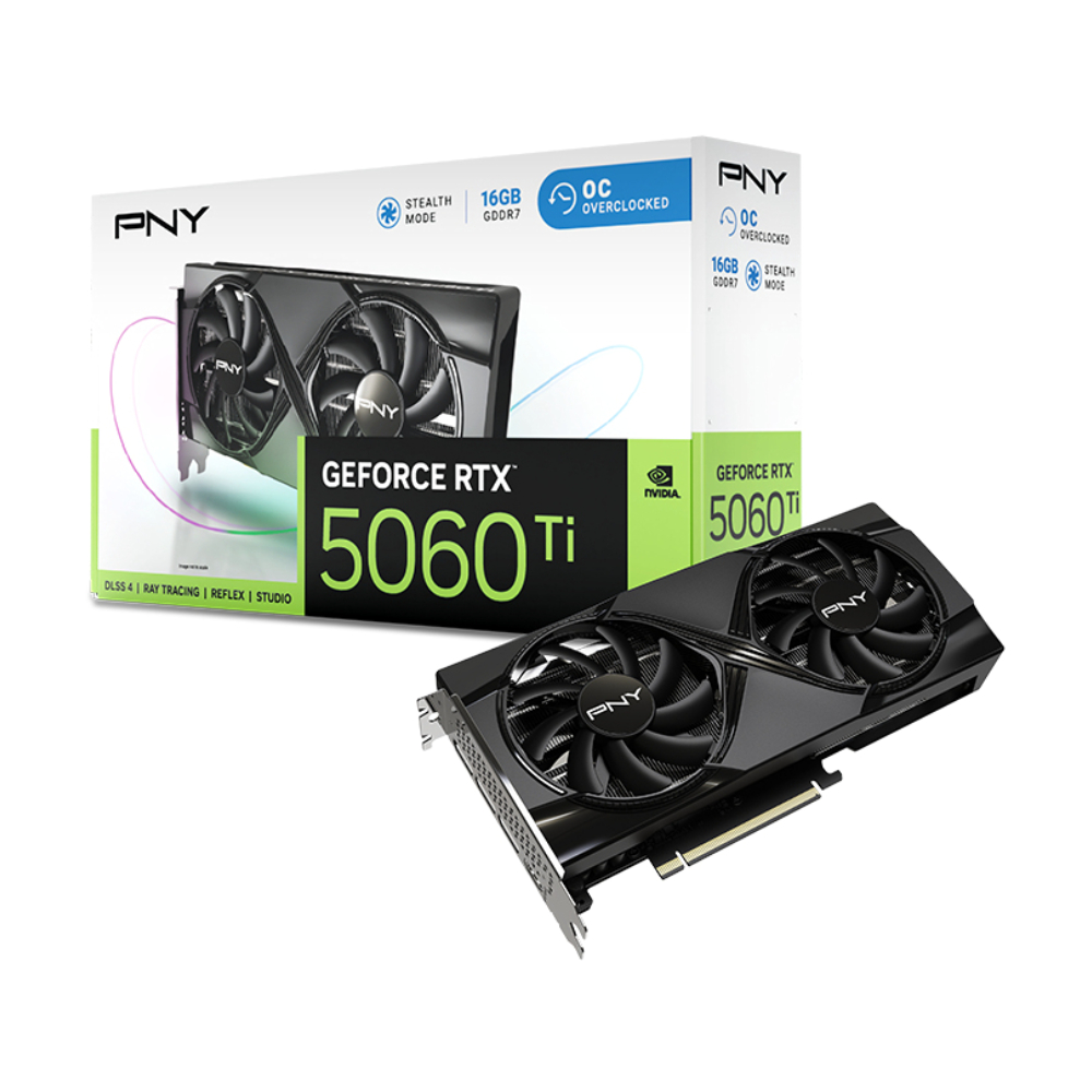 PNY GeForce RTX 5060 Ti OC 16GB Graphics Card