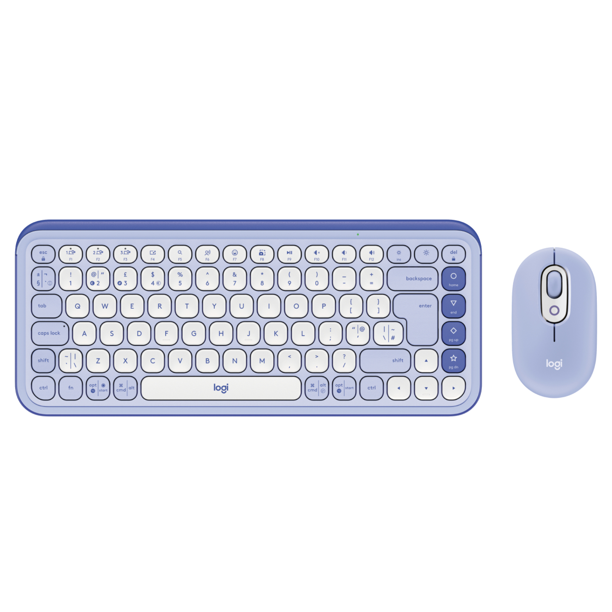 Logitech Pop Icon Combo, Bluetooth keyboard and mouse combo, comfortable typing, programmable keys and buttons, quiet clicks, Easy-Switch up to 3 devices - Image 7