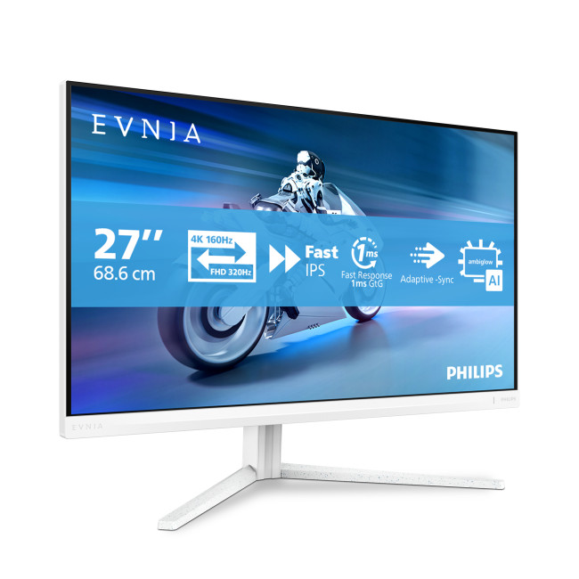 Philips Evnia 27M2N5901A/00 27" 4K 160Hz Fast IPS USB-C Height Adjustable Gaming Monitor