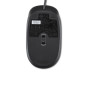HP PS/2 Plug & Play Optical Mouse 800DPI Ambidextrous, Black - QY775AA