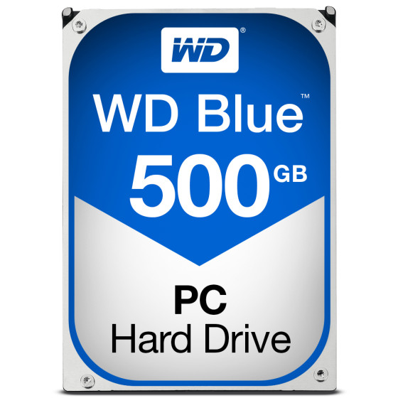 Western Digital Blue Internal hard drive 3.5" 500 GB Serial ATA III, 5400 RPM