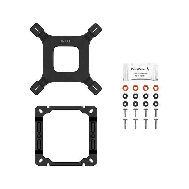 DeepCool AG400 BK ARGB Single-Tower CPU Cooler - Black