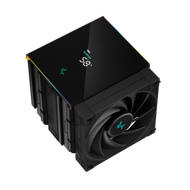 DeepCool AK620 Digital Performance CPU Cooler with Display - Black