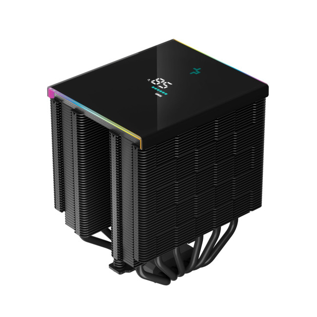 DeepCool AK620 Digital Performance CPU Cooler with Display - Black