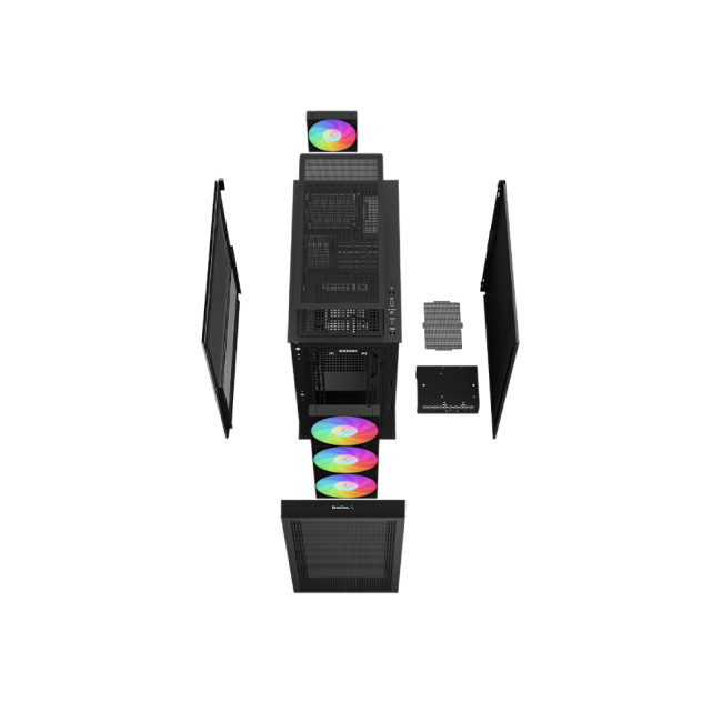 DeepCool CH560 Mid Tower Tempered Glass Gaming PC Case