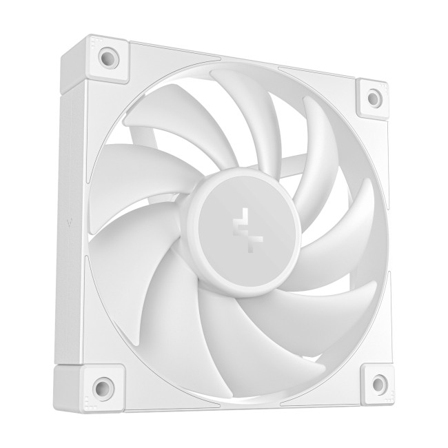 DeepCool FD12 120mm PWM PC Case Fan - White 3 Pack
